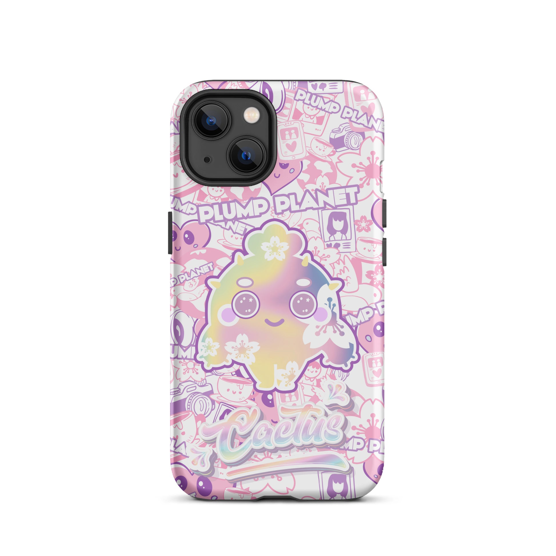 【iPhone】Sakura Cactus|防摔雙層特強硬殼 Tough Case for iPhone®