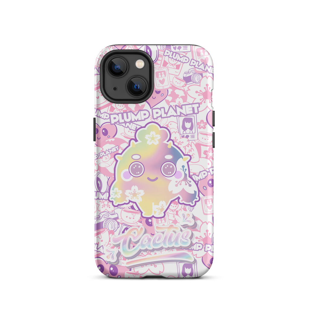 【iPhone】Sakura Cactus｜防摔雙層特強硬殼 Tough Case for iPhone®