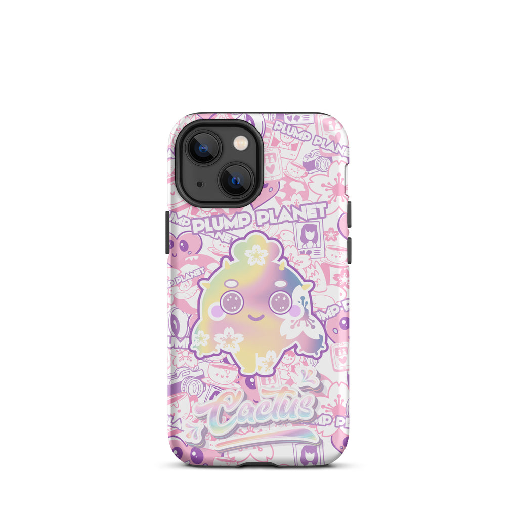 【iPhone】Sakura Cactus｜防摔雙層特強硬殼 Tough Case for iPhone®