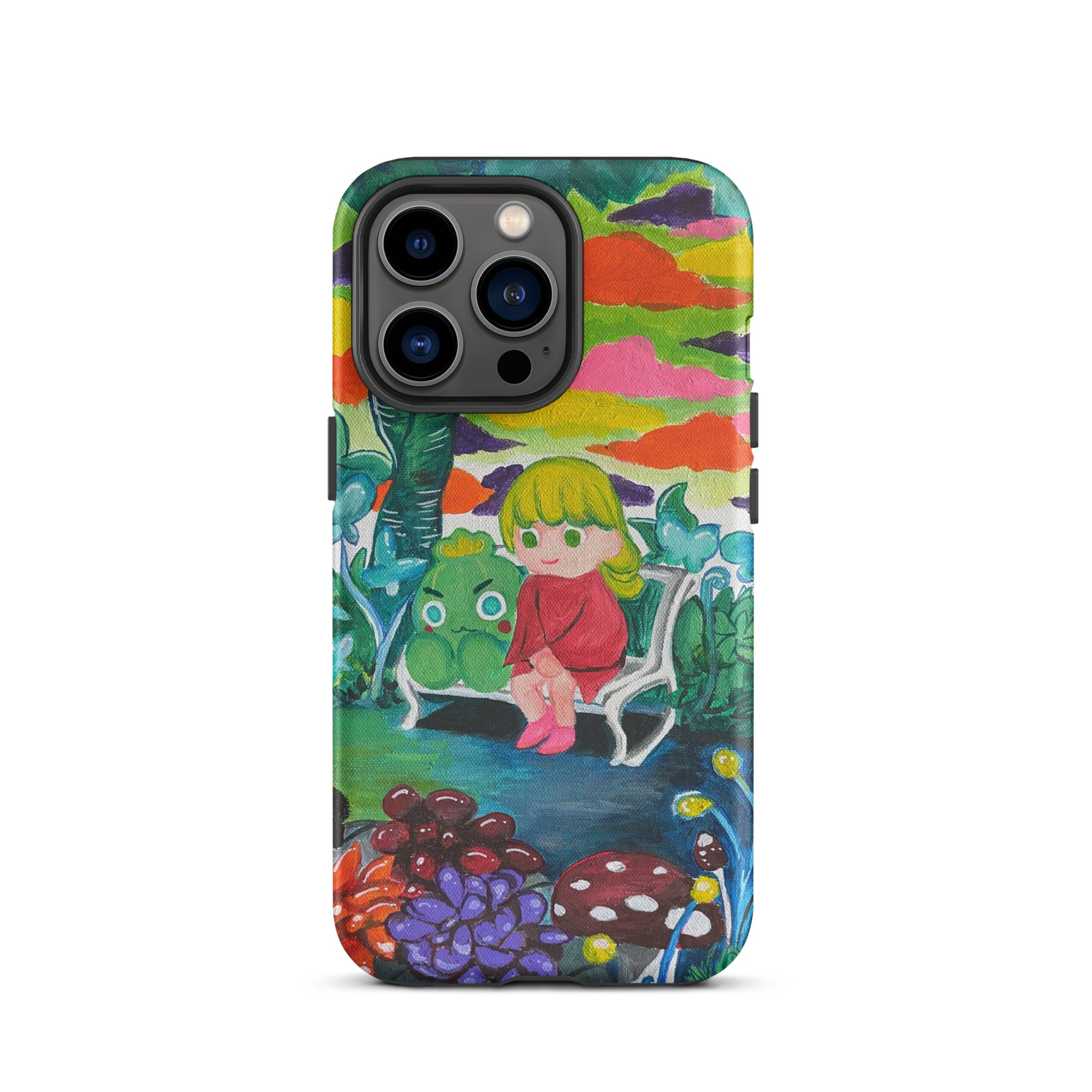 【iPhone】Cloud Garden|防摔雙層特強硬殼 Tough Case for iPhone®