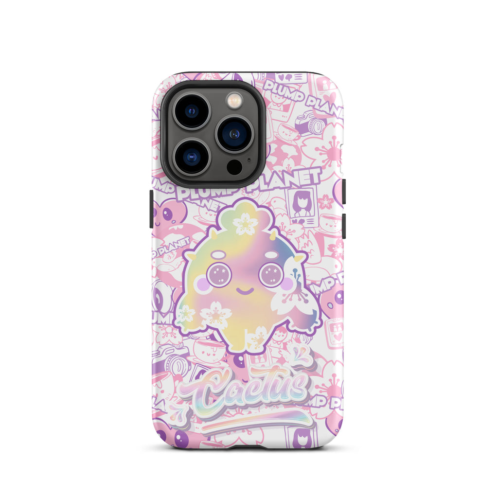 【iPhone】Sakura Cactus｜防摔雙層特強硬殼 Tough Case for iPhone®