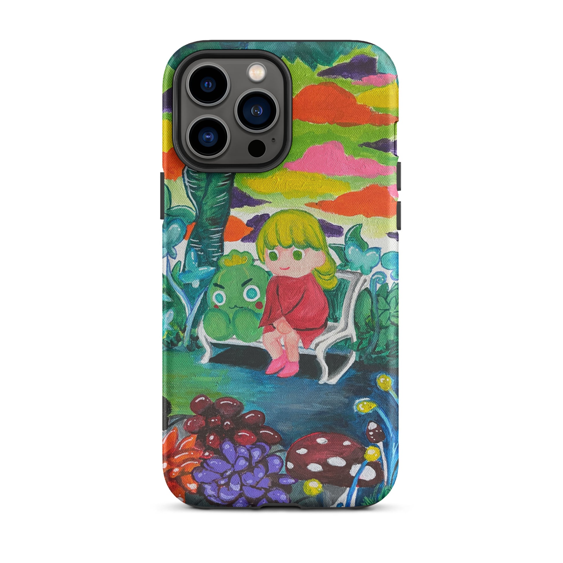 【iPhone】Cloud Garden|防摔雙層特強硬殼 Tough Case for iPhone®