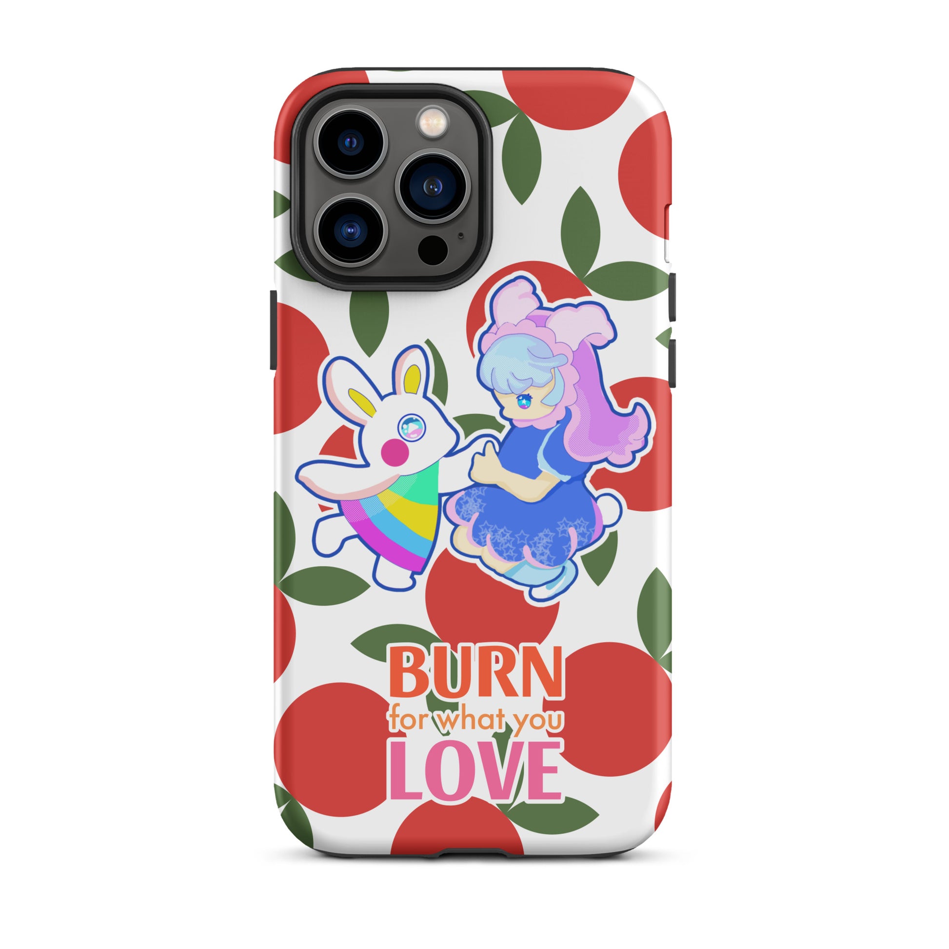 【iPhone】Cherry Honey|防摔雙層特強硬殼 Tough Case for iPhone®