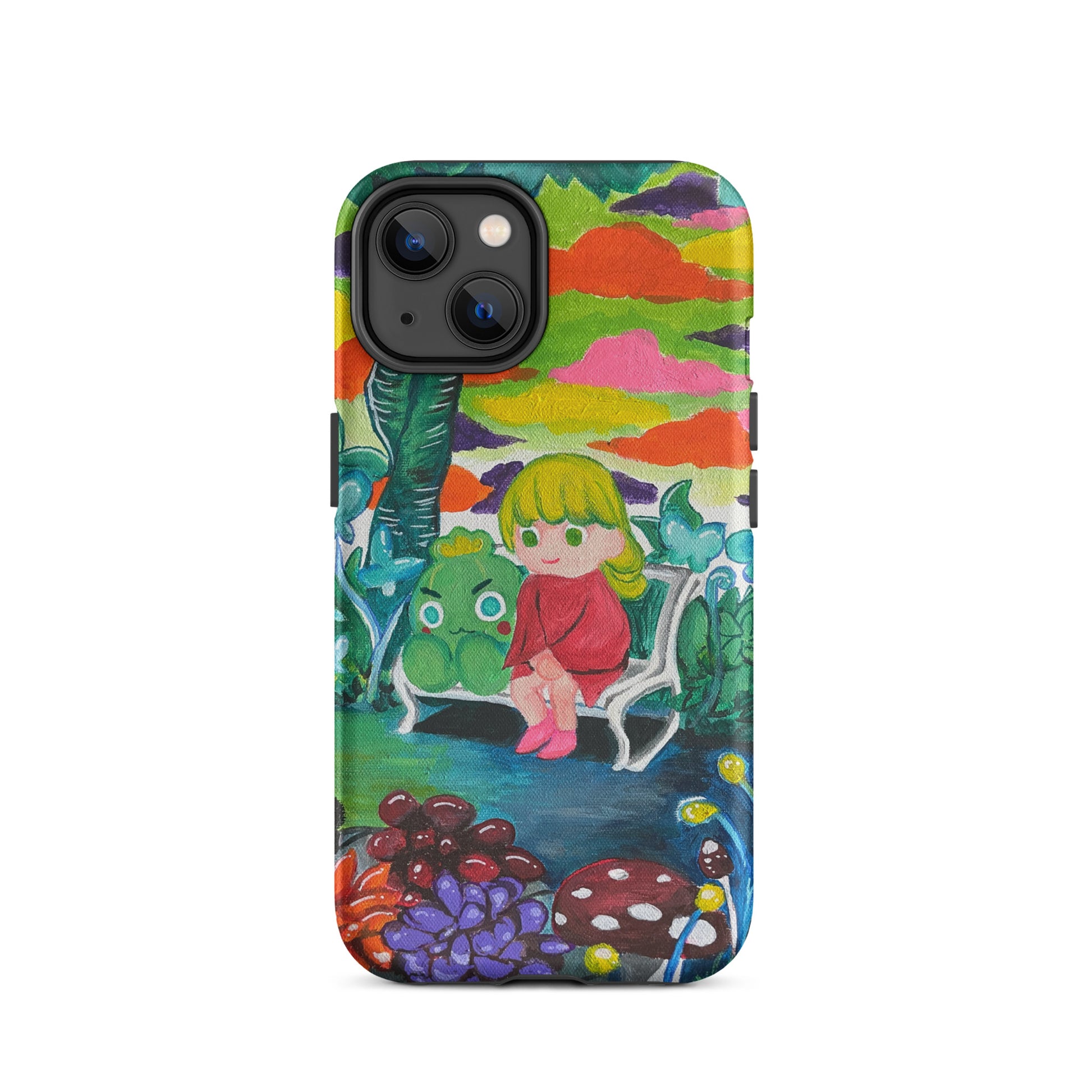 【iPhone】Cloud Garden|防摔雙層特強硬殼 Tough Case for iPhone®