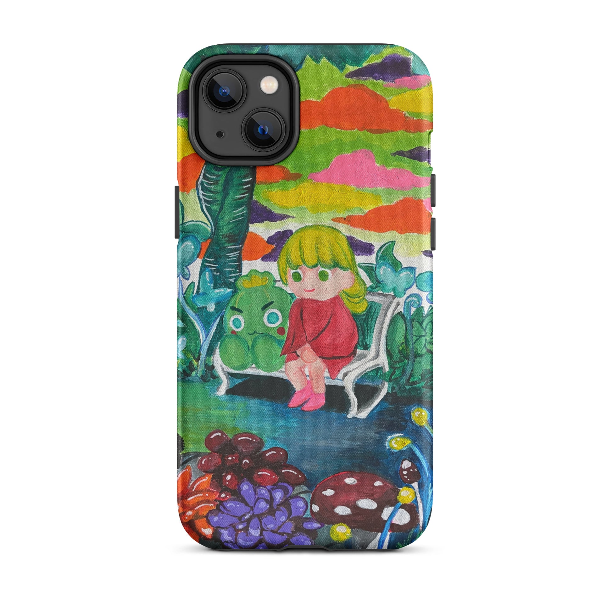 【iPhone】Cloud Garden|防摔雙層特強硬殼 Tough Case for iPhone®