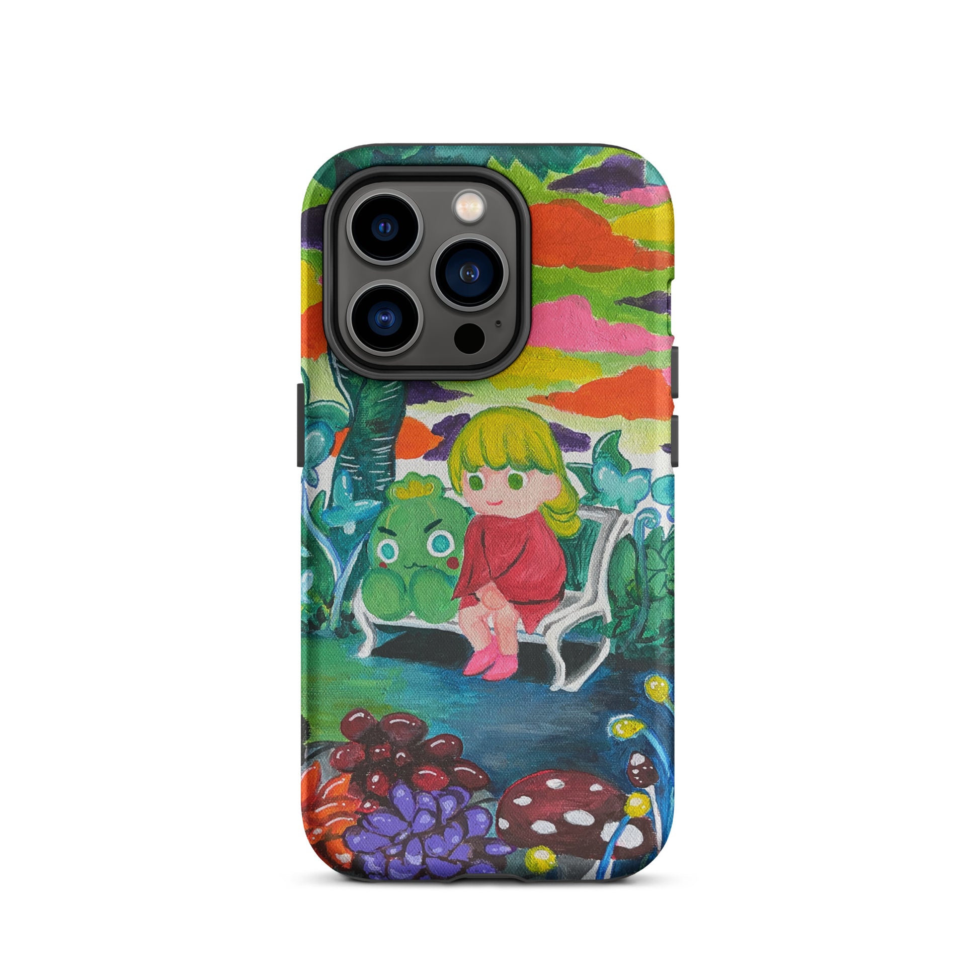 【iPhone】Cloud Garden|防摔雙層特強硬殼 Tough Case for iPhone®