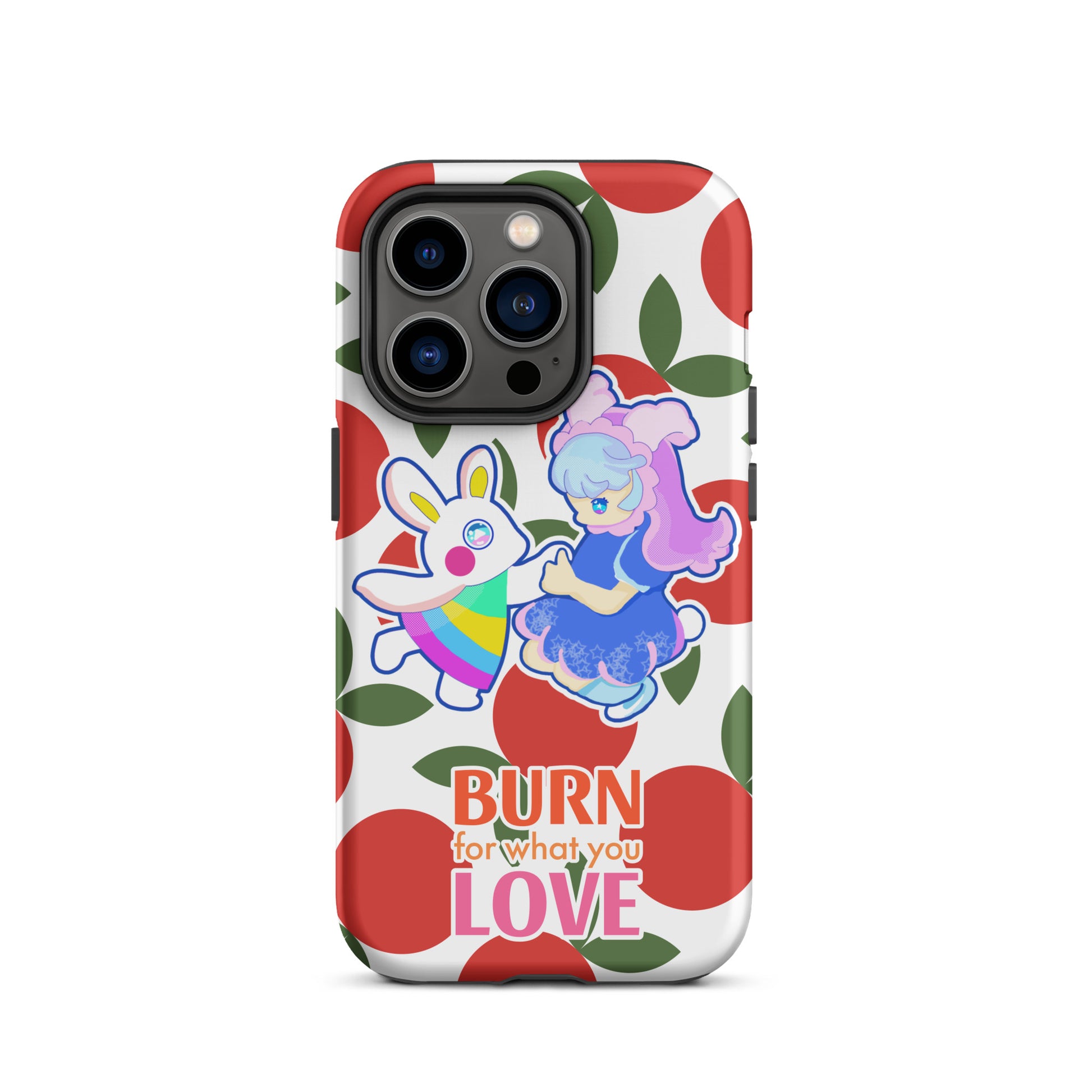 【iPhone】Cherry Honey|防摔雙層特強硬殼 Tough Case for iPhone®