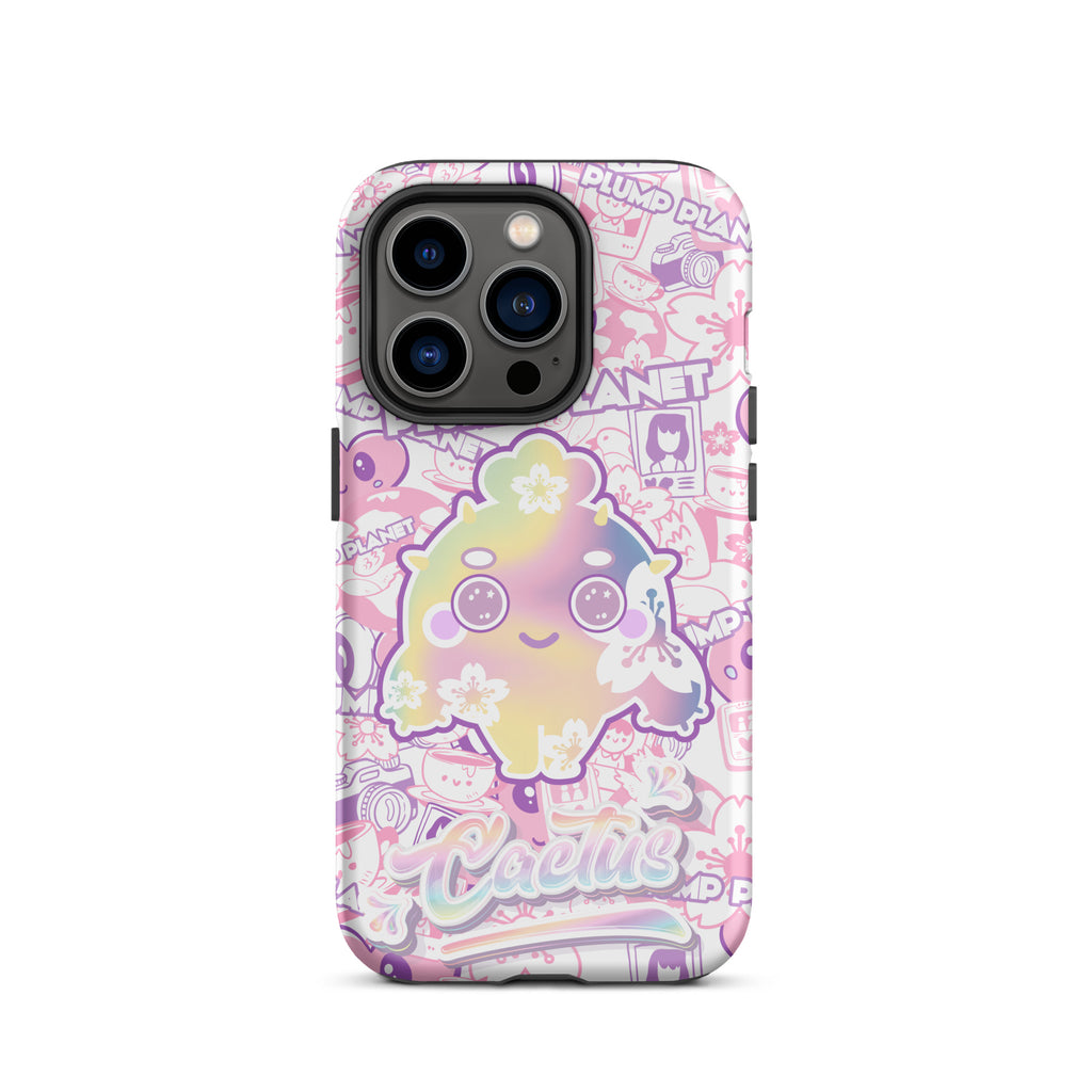 【iPhone】Sakura Cactus｜防摔雙層特強硬殼 Tough Case for iPhone®