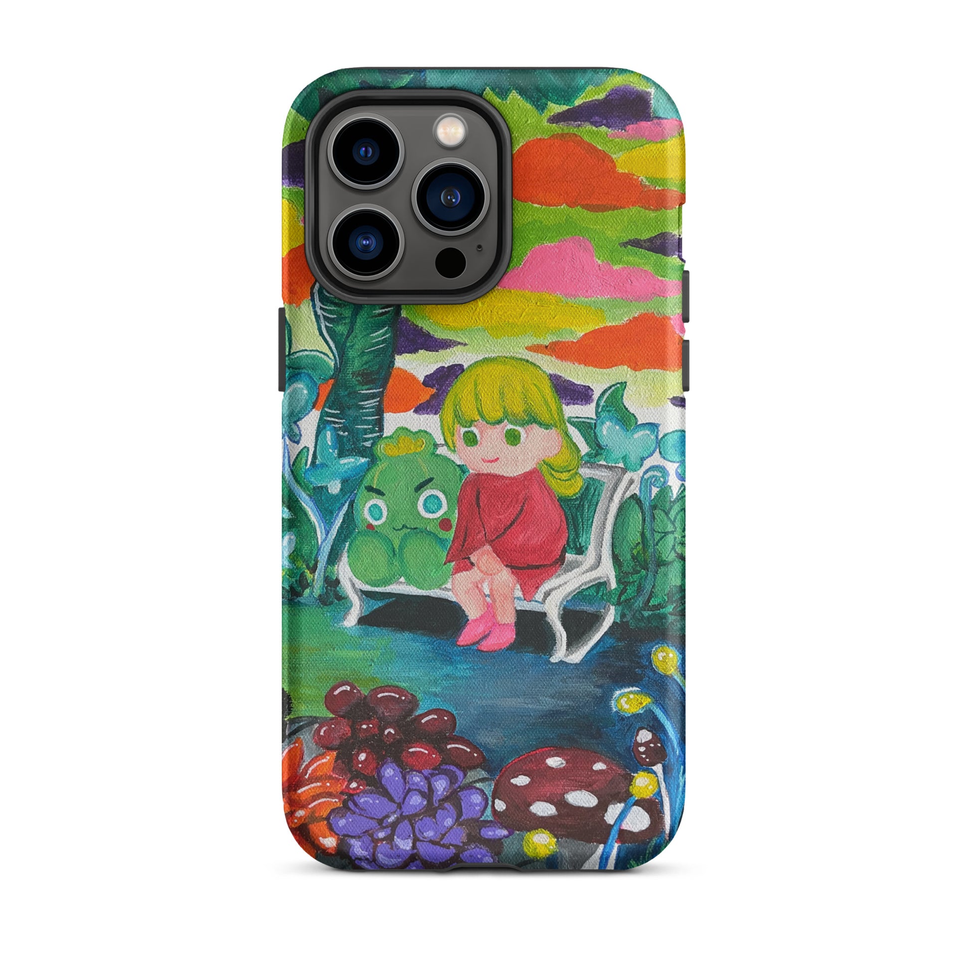 【iPhone】Cloud Garden|防摔雙層特強硬殼 Tough Case for iPhone®