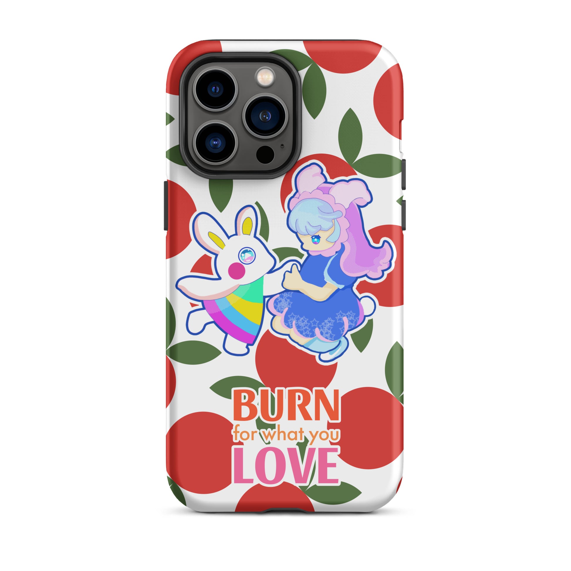 【iPhone】Cherry Honey|防摔雙層特強硬殼 Tough Case for iPhone®