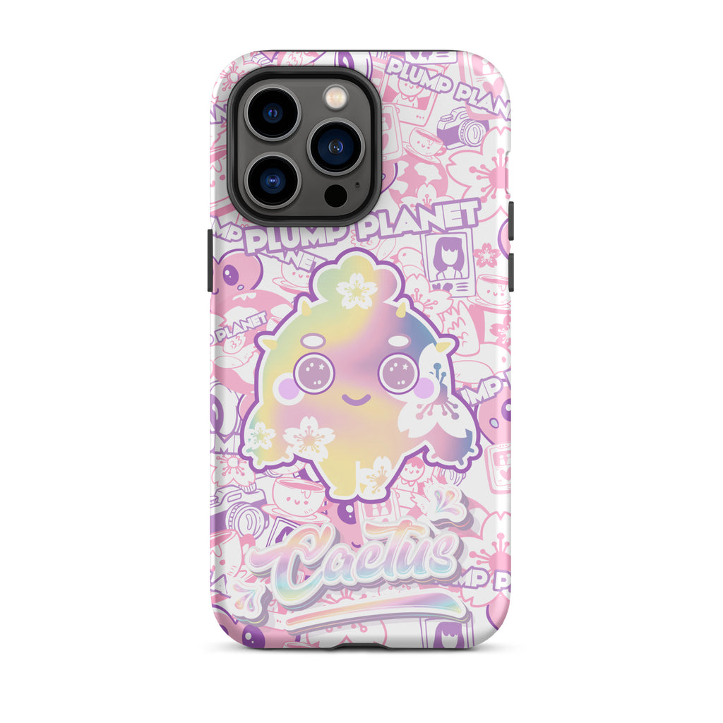 【iPhone】Sakura Cactus｜防摔雙層特強硬殼 Tough Case for iPhone®