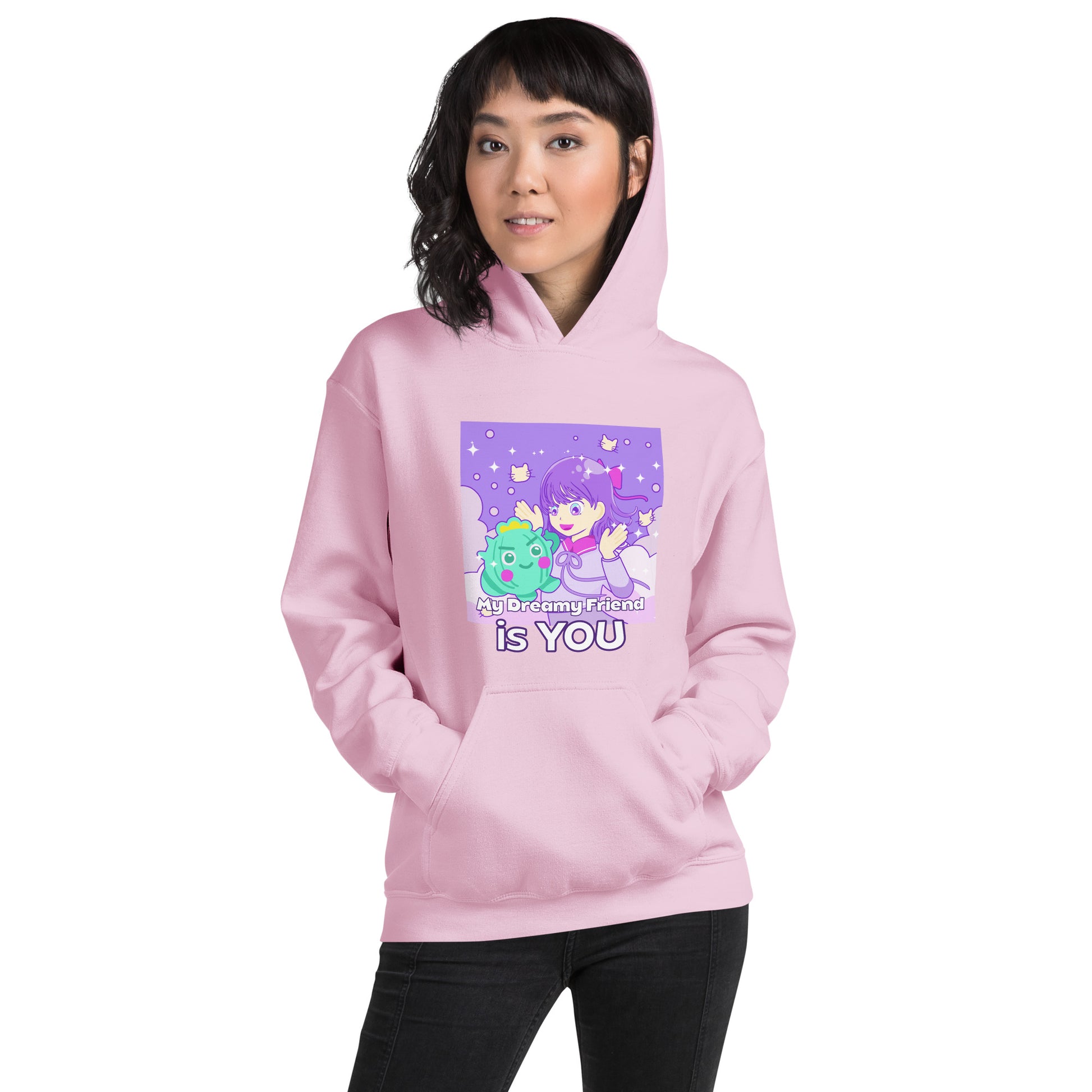 連帽衫 Hoodie | My Dreamy Friend is You (4 Colors)
