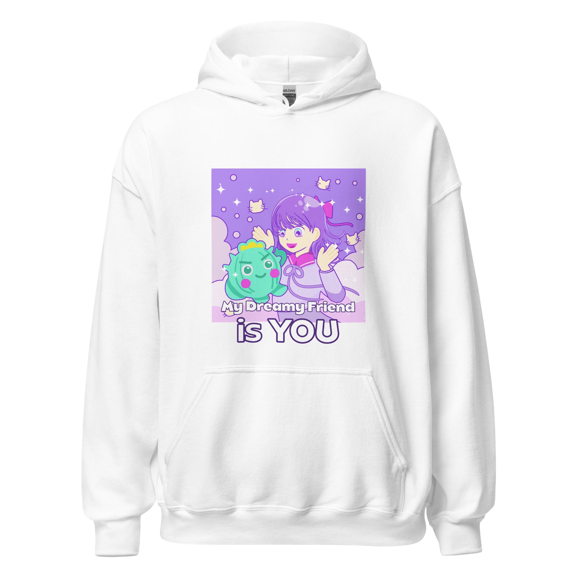 連帽衫 Hoodie | My Dreamy Friend is You (4 Colors)