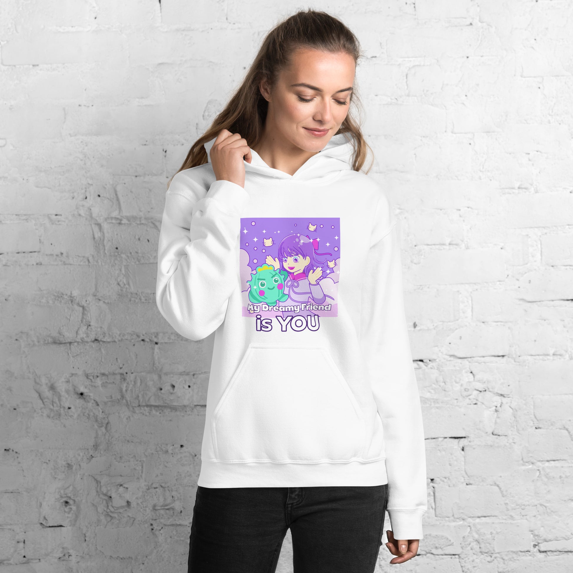 連帽衫 Hoodie | My Dreamy Friend is You (4 Colors)