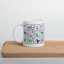 Load image into Gallery viewer, Ceramic Mug Glossy Mug | Colorful Cactus Family
