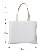 Load image into Gallery viewer, 【Plump Planet Friends】Canvas bag | Play with US! Double-sided canvas bag
