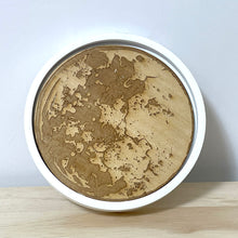 Load image into Gallery viewer, Wooden planet plaster coaster Wooden planet plaster coaster
