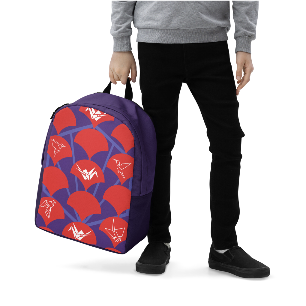 Flower Garden - Minimalist Backpack | 日式印花極簡風格防水背包