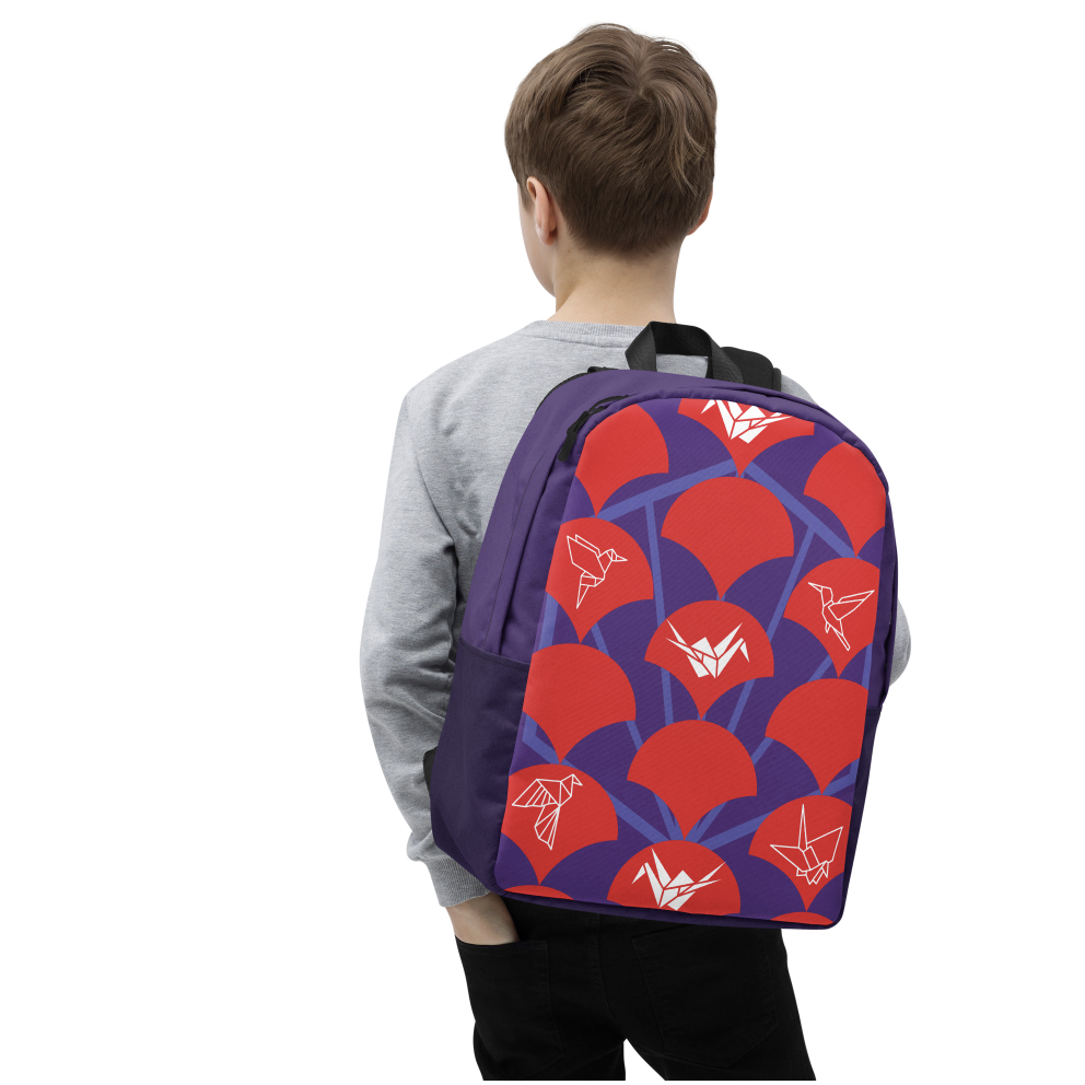 Flower Garden - Minimalist Backpack | 日式印花極簡風格防水背包