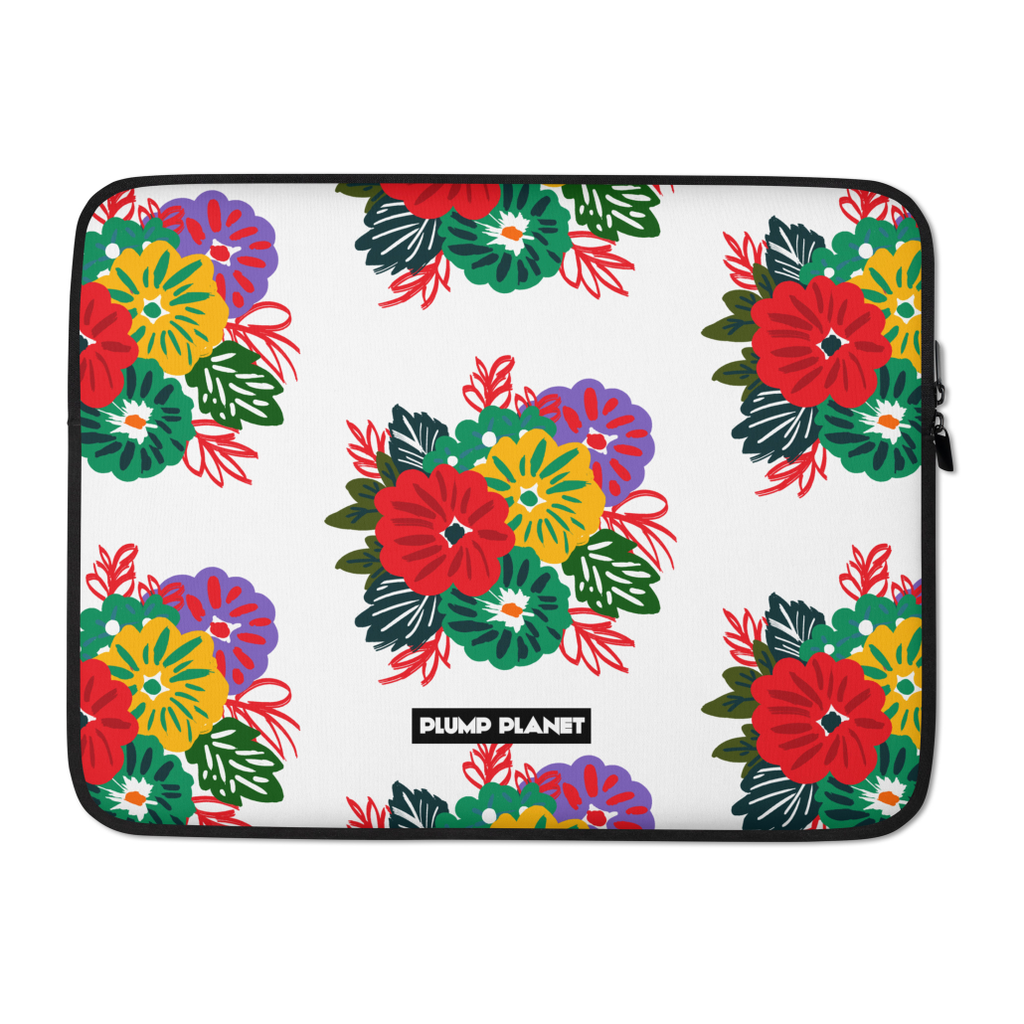 Secret Flower Pattern - Laptop Sleeve | 筆電保護套,適合13寸15寸筆電、Macbook 或 Macbook Pro | Plump Planet