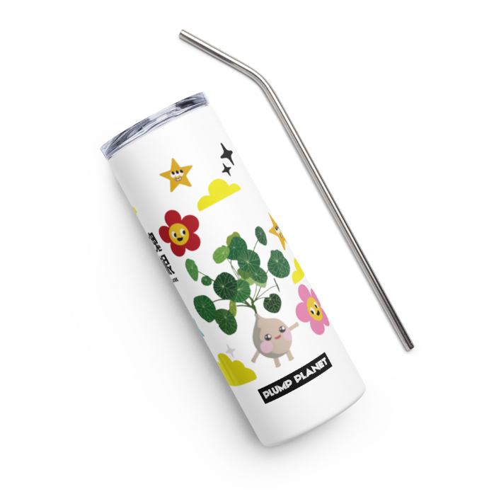 Stainless steel tumbler 金屬吸管不銹鋼杯 | 塊根 Caudex