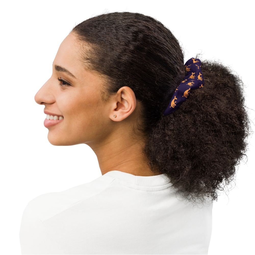 髮帶 Scrunchie | Red Green Blue Mixed Pattern