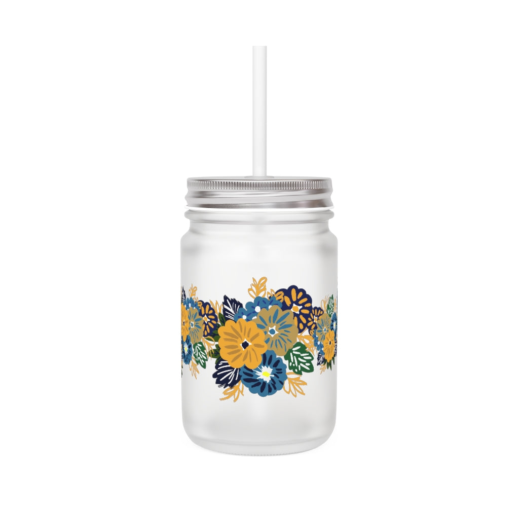 Secret Flower Pattern |玻璃梅森罐 Mason Jar