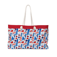 Load image into Gallery viewer, 【Free Shipping】England Pattern | Oversized Tote Weekender Bag 
