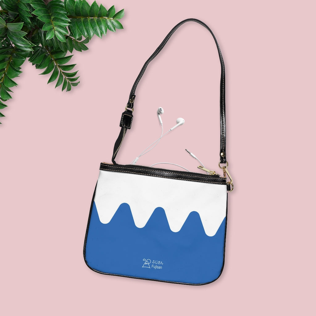 皮革富士山小號單肩包 | Small Japanese Fujisan Shoulder Bag