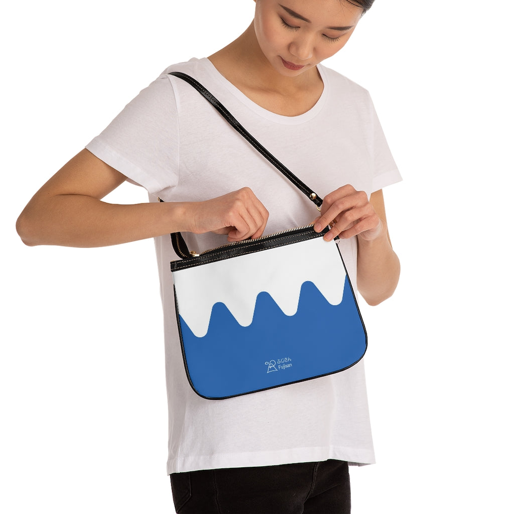 皮革富士山小號單肩包 | Small Japanese Fujisan Shoulder Bag