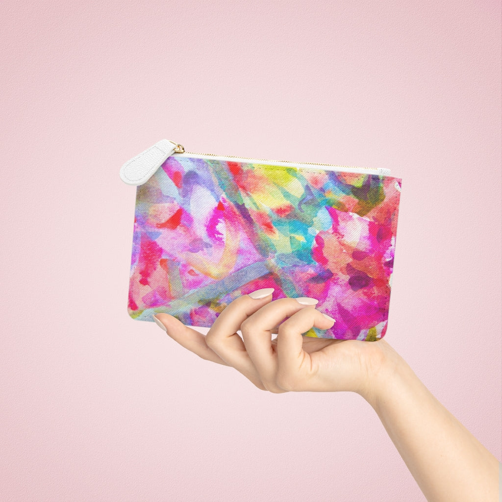 【Free Shipping】Mix Color Cyber Sakura|仿皮手拿袋 Mini Clutch Bag