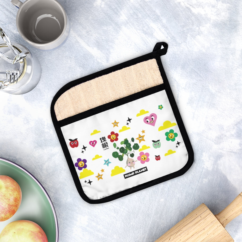 塊根植物 Caudex | Pot Holder with Pocket 耐熱鍋架手套墊