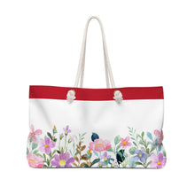 將圖片載入圖庫檢視器 【Free Shipping】Garden of Summer Flowers | 超大號手提包 Weekender Bag
