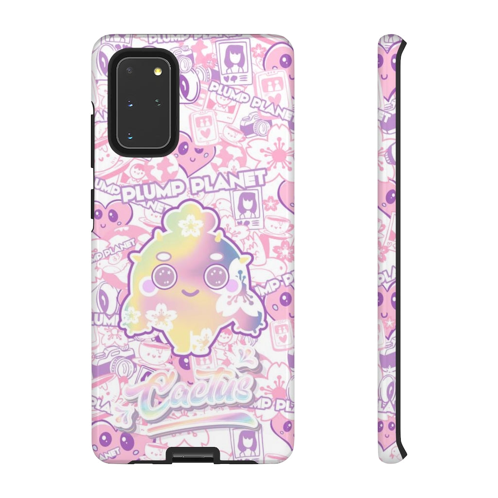 【iPhone/Samsung】Sakura Pink Cactus｜防摔雙層特強硬殼 Tough Case