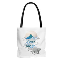 Load image into Gallery viewer, 【Free Shipping】Natural Mistake - Polar Bear in Iceland ｜AOP Tote Bag
