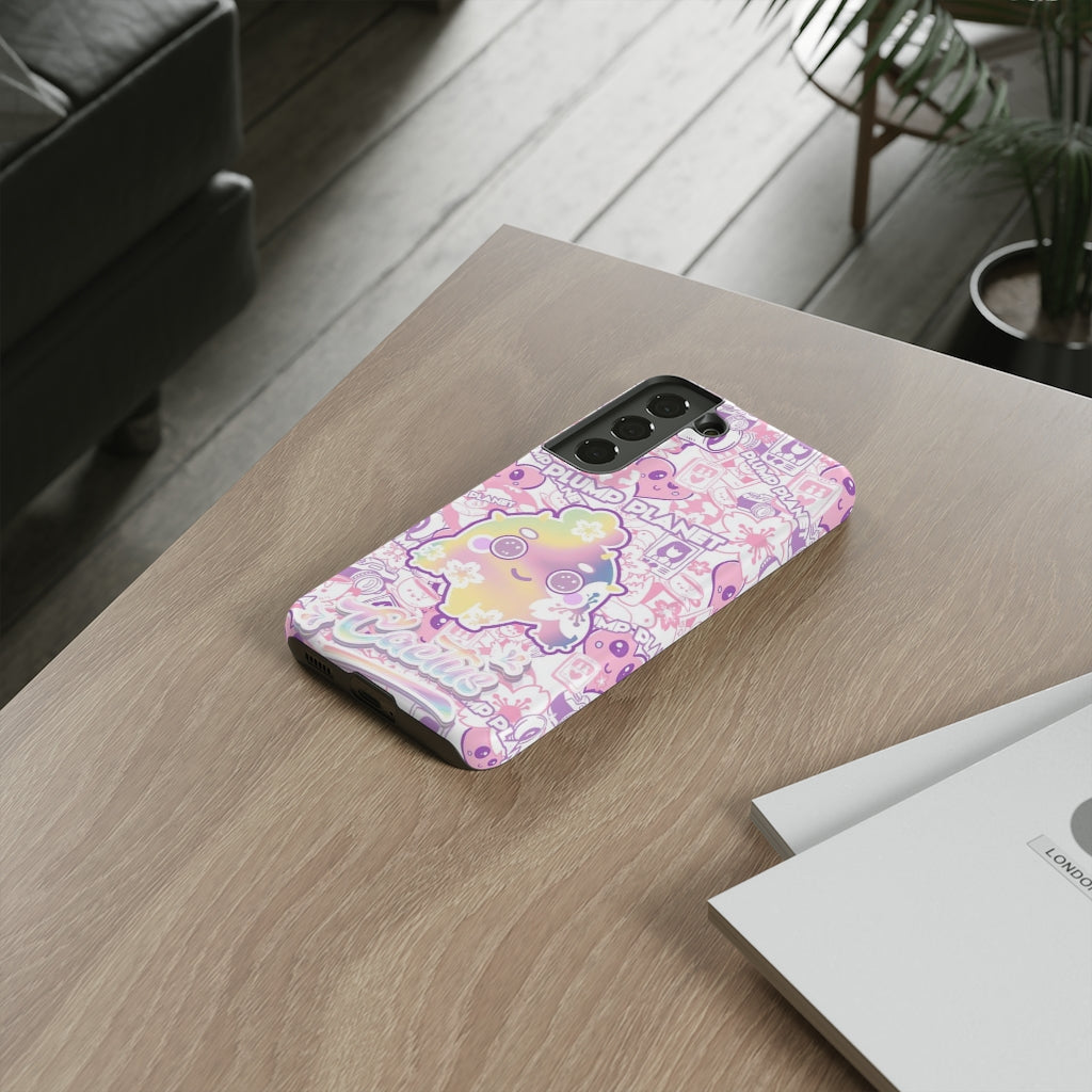 【iPhone/Samsung】Sakura Pink Cactus｜防摔雙層特強硬殼 Tough Case