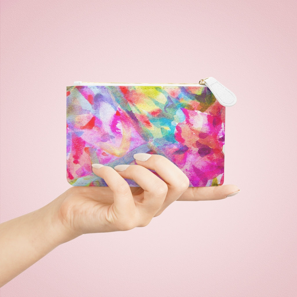 【Free Shipping】Mix Color Cyber Sakura|仿皮手拿袋 Mini Clutch Bag