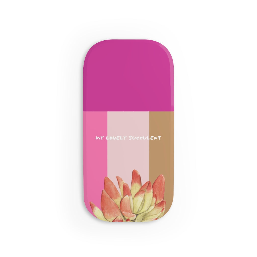 Pink Cactus | 手機支架 Phone Click-On Grip