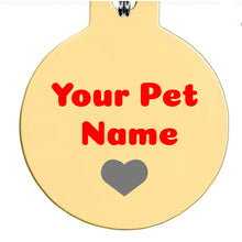 画像をギャラリービューアに読み込む, 【款A】客製化雕刻貓貓項圍名牌 Customized Engraved Pet ID tag
