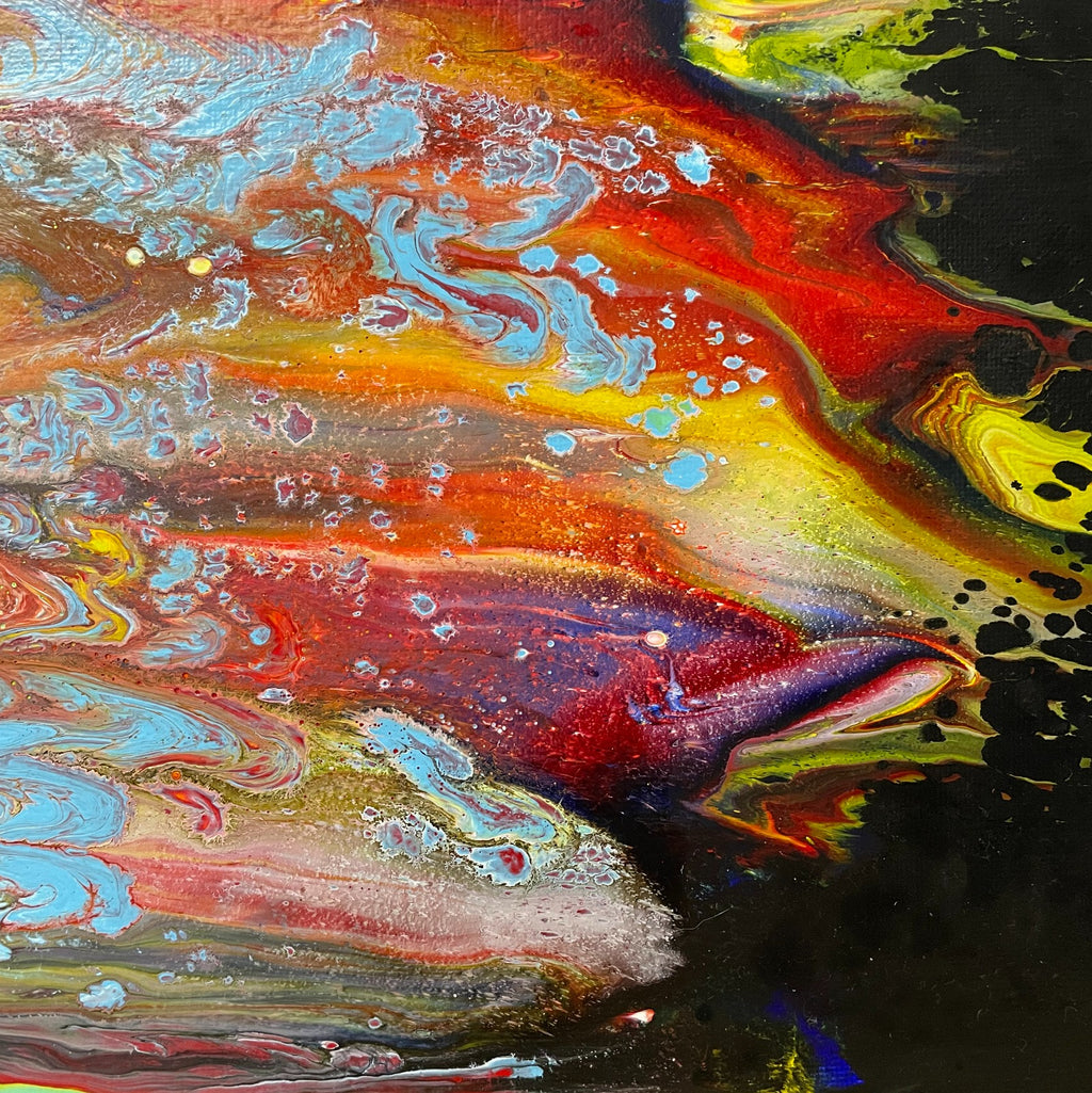 Fluid Painting Pour Painting | Greenpath