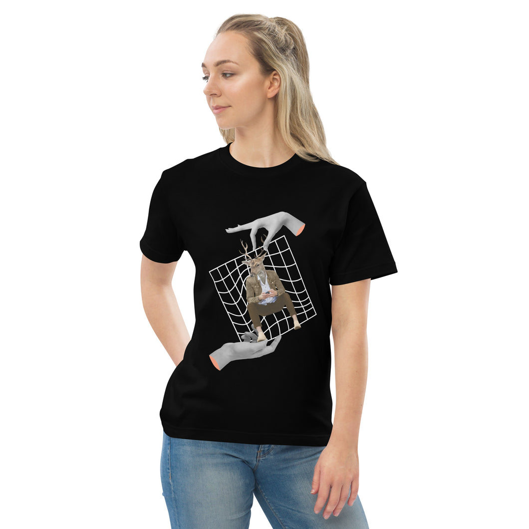 Deer graphic T-shirt Adult quality tee