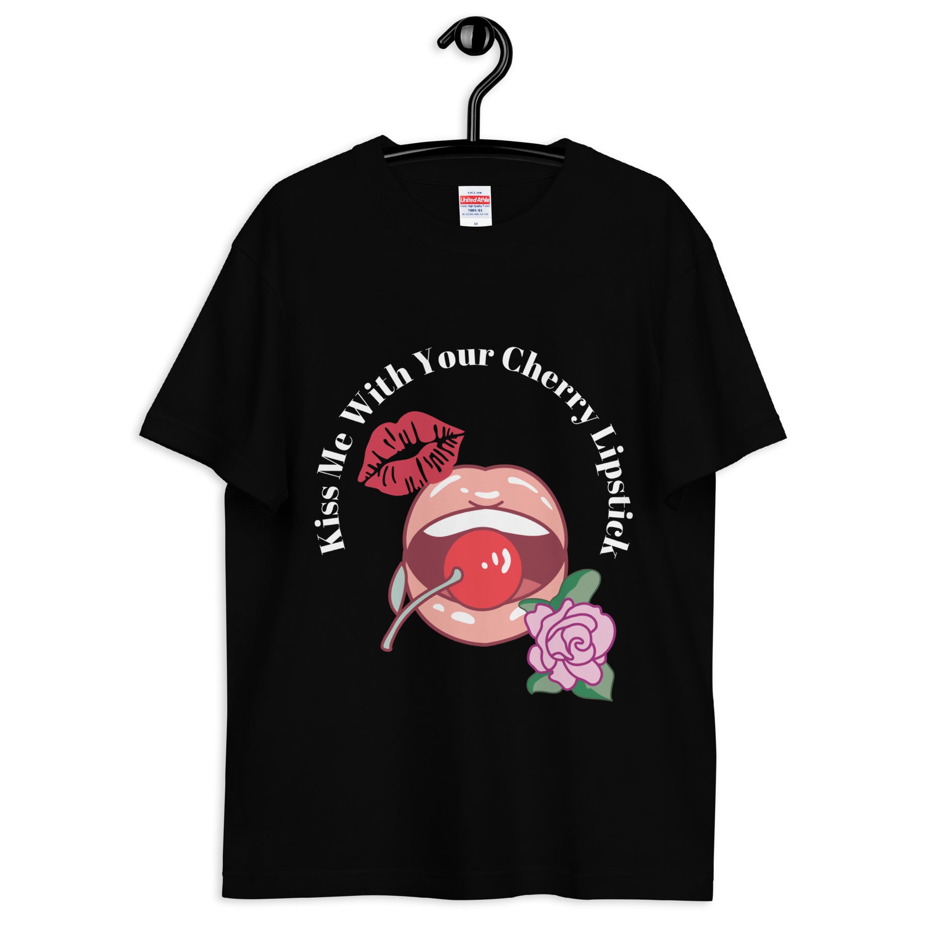 Kiss me with your cherry lipstick|純棉 Regular Fit T-shirt