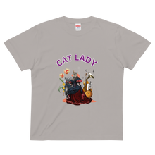 Load image into Gallery viewer, CAT LADY ｜Cotton Regular Fit T-shirt
