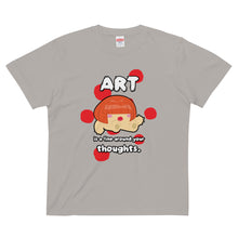 Load image into Gallery viewer, Red Art Quotes graphic T-shirt Adult quality tee
