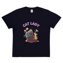 Load image into Gallery viewer, CAT LADY ｜Cotton Regular Fit T-shirt
