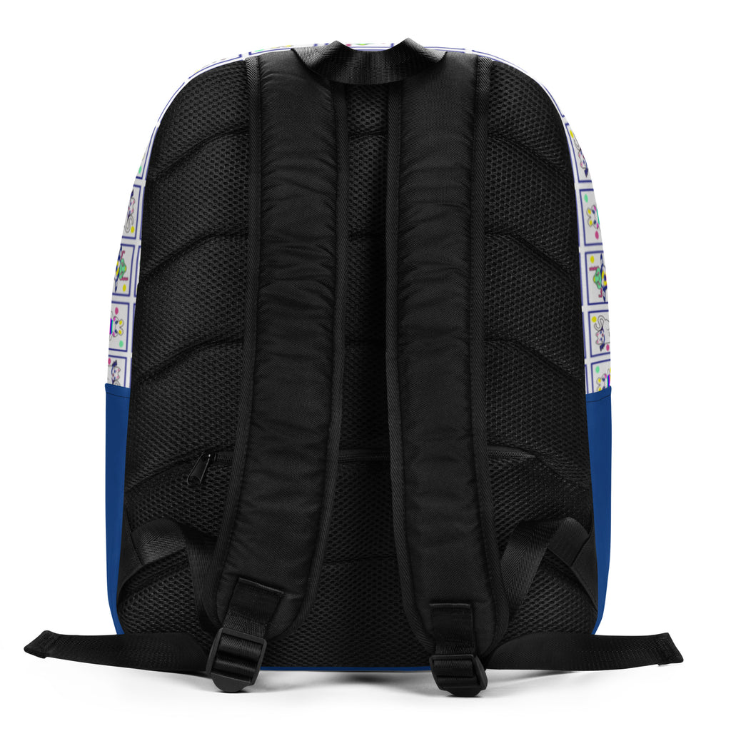 Minimalist Backpack | 日式印花極簡風格防水背包 - Cactus Plump Planet Pop Art