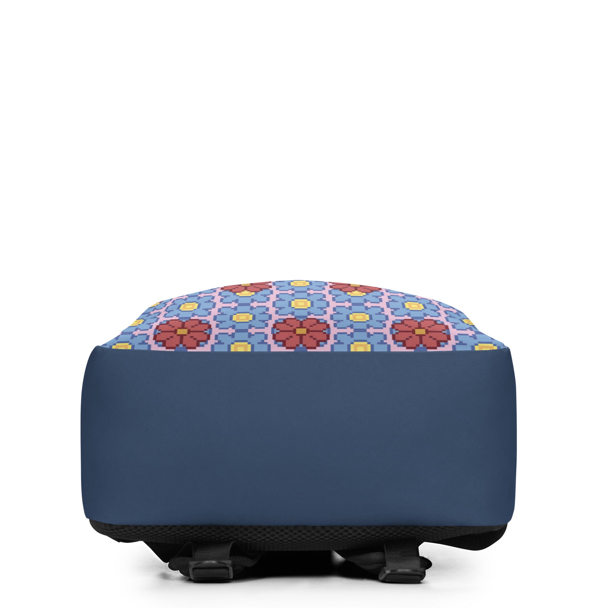 Pixel Flower - Minimalist Backpack | 日式印花極簡風格防水背包