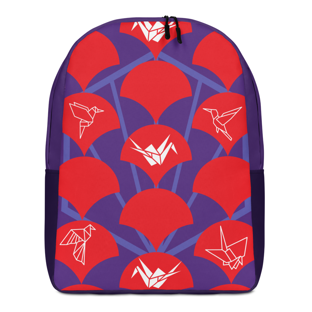 Flower Garden - Minimalist Backpack | 日式印花極簡風格防水背包