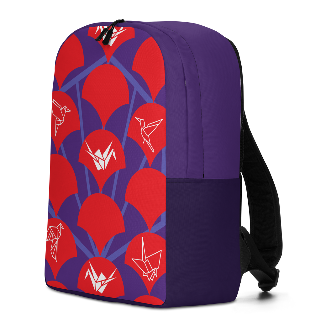 Flower Garden - Minimalist Backpack | 日式印花極簡風格防水背包