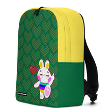 Load image into Gallery viewer, Rabbit with Heart - Minimalist Backpack | Japanese Print Minimalist Waterproof Backpack
